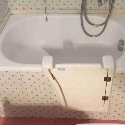 Vasca Faciale - Sportello per vasca, dopo